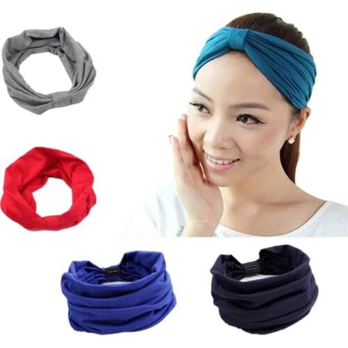 Headband Big Bow Cotton Hair band for Women and Girls Hair Accessories