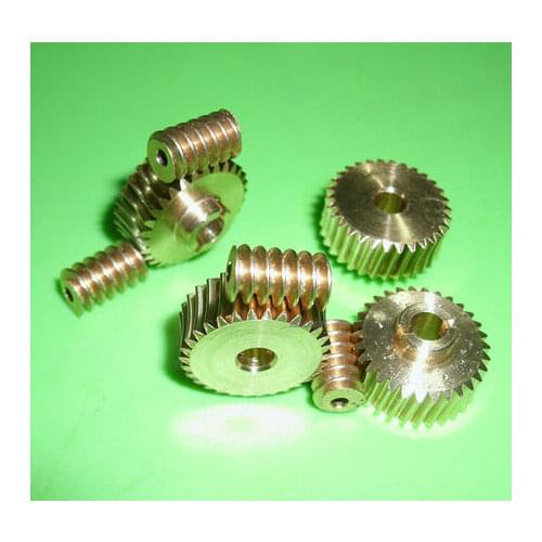 0.5M-40Teeths worm rod gear 1:40 Remote control toys steering copper combination