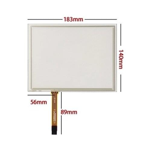 183*140 new 8 inch touch screen four wire resistance screen vending machine industrial equipment