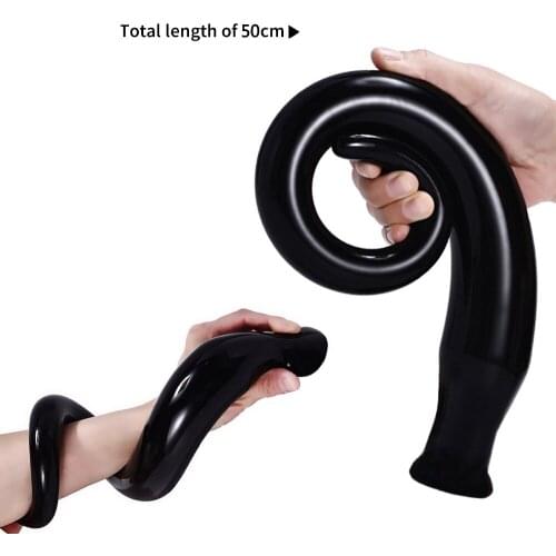 50cm Big long vagina dick butt plug anal dildo anus masturbator dilator prostate massager anal erotic sex toys for men woman gay