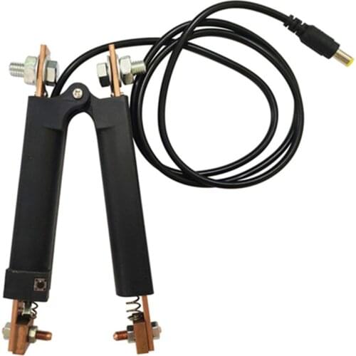 Spot welding machine integrated weld pen hand held automatic trigger multi functional split butt welding tongs polymer to nickel