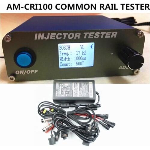 Free shipping!!AM-CRI100 Common rail injector nozzle tester tools with piezo testing function, common rail injector repair tools