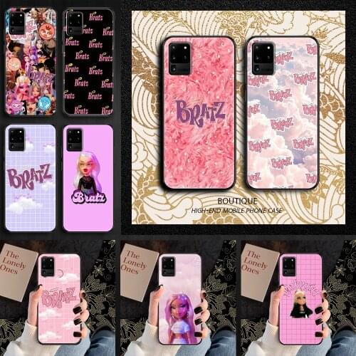 Doll Bratz Phone case For Samsung Galaxy Note 4 8 9 10 20 S8 S9 S10 S10E S20 Plus UITRA Ultra black trend waterproof fashion