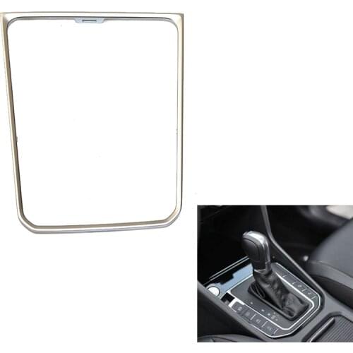 DSG gear frame bracket Circle Gear Shift Knob Base Trim Circle automatic gear shift knob For VW Golf Sportsvan