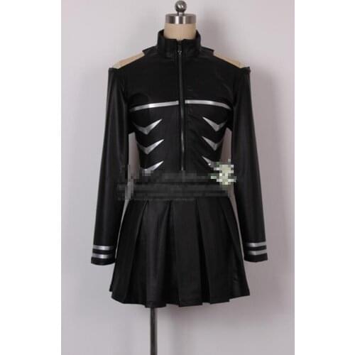 Hot Anime Tokyo Ghoul cos kaneki ken cosplay Halloween party man woman Japanese Can be customized full set (top+skirt+socks)