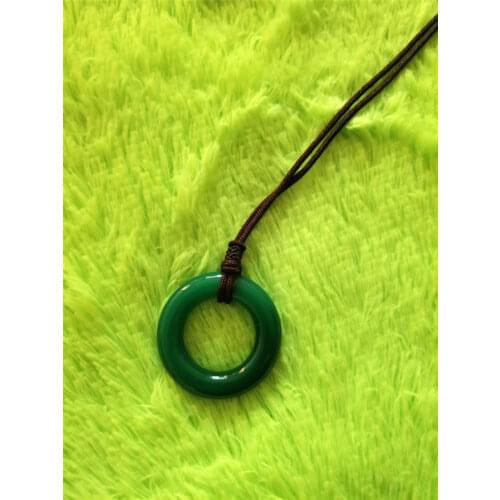 Anime The Ancient Magus' Bride Kore Yamazaki Hatori Chise Emerald Jade Nature Agate Necklace Props Cosplay Green