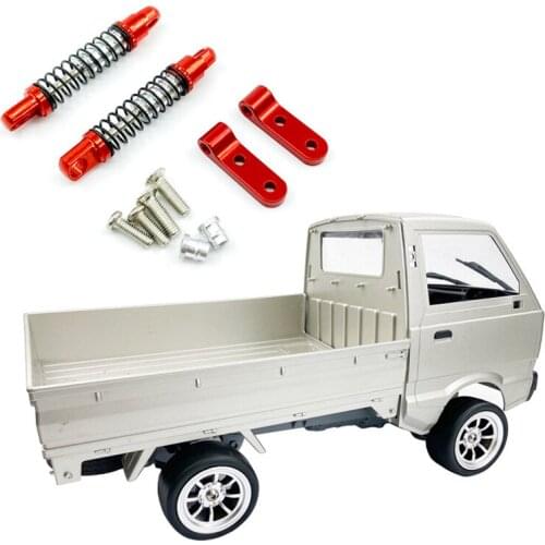 1 set Axle Metal Shock Absorber Upgrade Kit DIY Accessories For Four-Wheel Drive Climbing RC Micro Truck 1/10 WPL D12 RC Truck