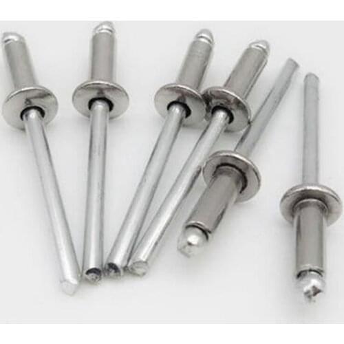 M6.4 Stainless Steel Blind Rivets Nail Pop Rivet Remachadora Remaches Nieten Rebite Rebites For Furniture Car Aircraft DIN7337