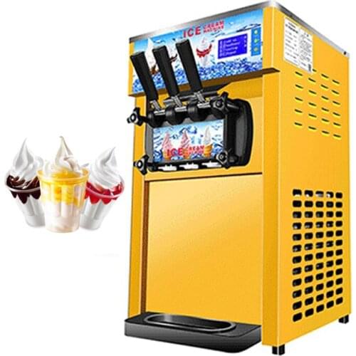 Ice Cream Making Machine Commercial Soft Ice Cream Machine With English Operating System Ice Cream Makers 110V 220V