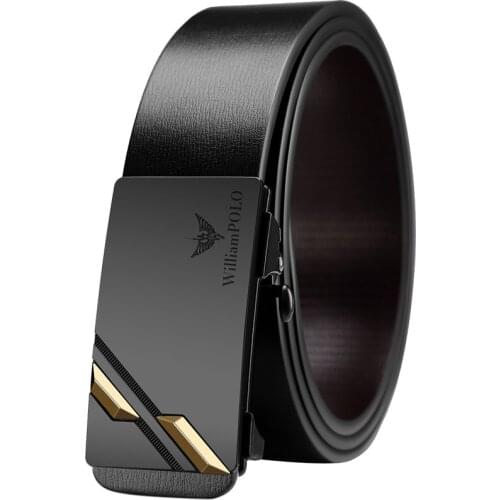 Mens Belt Luxury Brand Automatic Buckle Genuine Leather Harness Designer Belt Gold Male Business Casual Male Trouser Belt 2021