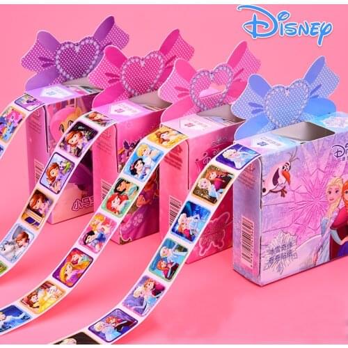 200pcs Disney Cartoon Stickers Frozen 2 Elsa And Anna Princess Sofia Little Pony Pixar Cars Kids Removable Stickers Makeup Toy
