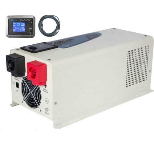 Cheap 48volt pure sine wave 3000 watt solar panel power inverter charger for home price dc ac converter 48v 220v