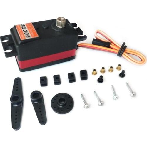 1pc CYS-S2305 6.5kg.cm Low-profile Digital Titanium Gear Servo 40.9x20x25.2mm
