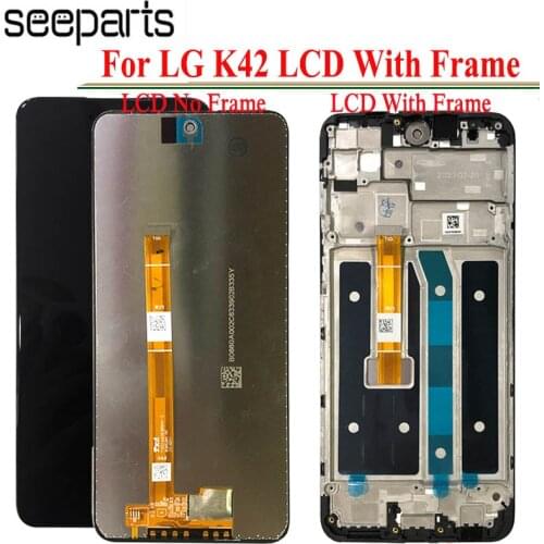 New Original For LG K42 LCD Display Touch Screen Digitizer Panel Assembly Replacement Parts For LG K42 Display SCreen