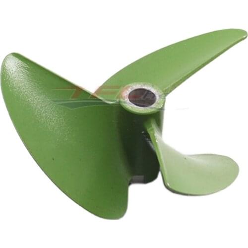 CNC machining special coating treatment three-blade aluminum alloy propeller for RC boat