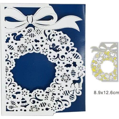 Christmas ball metal dies cutting for scrapbooking DIY decoratieve Embossing Handwerk Template