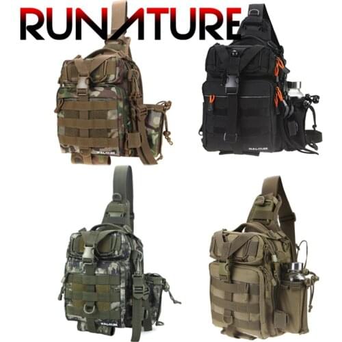 Outdoor Military Shoulder Bag Climbing Backpack Tactical Hiking Camping Hunting Daypack Fishing Backpack One Shoulder