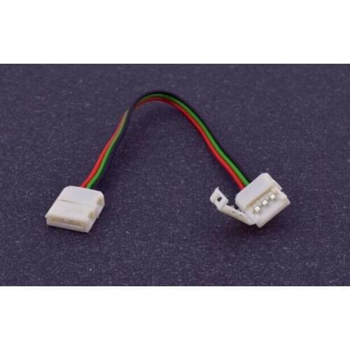 3pin 10mm wide connectors(two sides) with 15cm long cable for 10mm led strip(ws2811,ws2812b.etc)no need soldering;plug and play