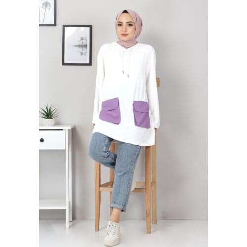 Torba Cepli Tunik TSD03317 Ekru