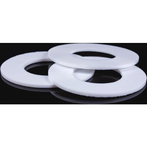 10x5x2mm PTFE Flat Washer Gaskets Spacer Insulation Sealing Ring Strip