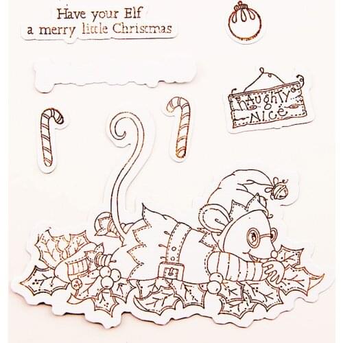 10.5x14.5cm Candy monkey Transparent Clear Stamps Silicone Seals Roller Stamp DIY scrapbooking photo album/Card Making