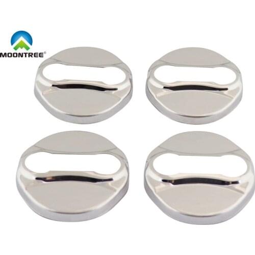 4 x Silver for Hyundai Tucson ix35 10-15 Car Door Lock Cover case sticker
