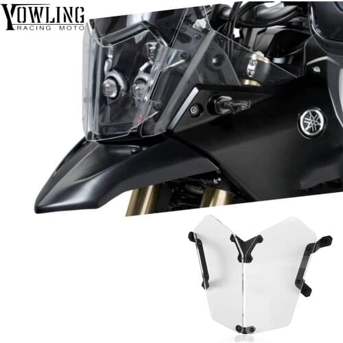 Motorcycle Acrylic Headlight Protector Grille Guard Cover Protection For YAMAHA TENERE 700 XTZ700 690 Tenere T7 2019-2021