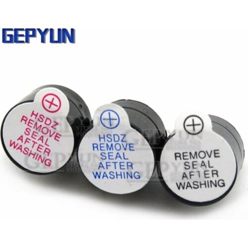 10pcs New Arrival 10pcs 3v 5v 12v Active Buzzer Magnetic Long Continous Beep Tone 12*9.5mm Gepyun