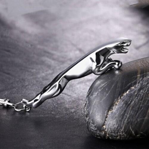 Car Keychain Metal Leopard Style Keychain Car Car-styling For Chaveiro Llaveros Coche Volkswagen Keychain Car Accessories