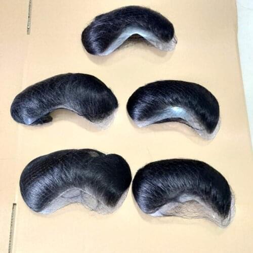 Hair bangs for front part men hair pieces
