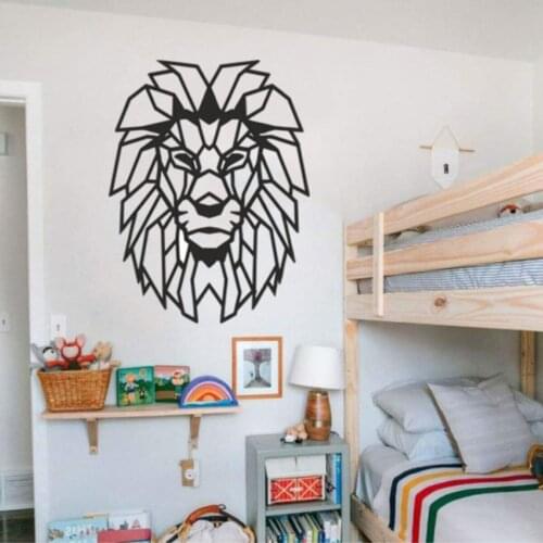 Lion wood Wall Decor wood custom design good quality suitable for each room home office living room 2021 design 60*40 cm nobility