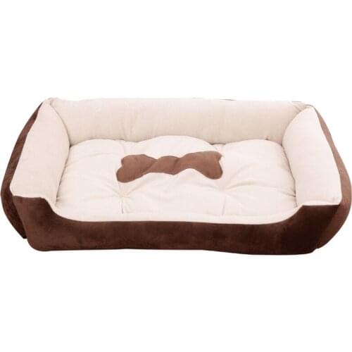 Pet Dog cat House Dog Bed Nest With Mat Cute Plush Cushion Winter Warm Small Medium Dogs Removable Mattress Cat Bed Dog Puppy