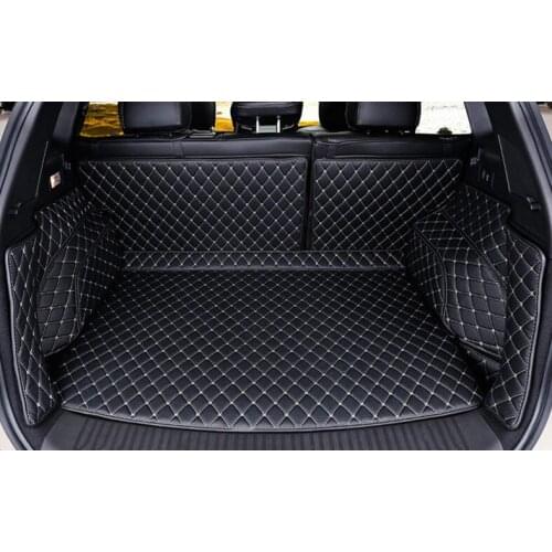 Good quality! Full set trunk mats for Renault Koleos 2017 durable waterproof cargo liner carpets for Koleos 2017,Free shipping
