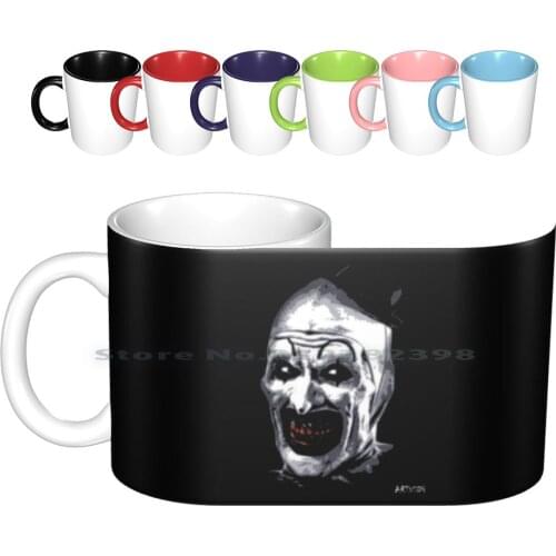Atc Ceramic Mugs Coffee Cups Milk Tea Mug Horror Pop Culture Pop Art Movie Creative Trending Vintage Gift Bottle Cup