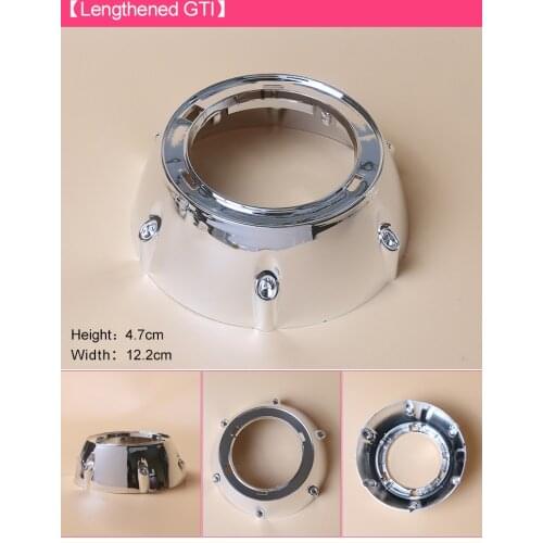 Projector Shrouds For Headlight Lenses Bi-Led 3.0 Masks Bezels Centric Ring Adapter For Hella 3R G5/Koito Q5/WST Lens Retrofit