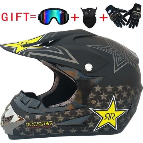 Helmet motorcycle helmet cross country helmet four season mens cross country HELMET SMALL helmet goggles glove mask