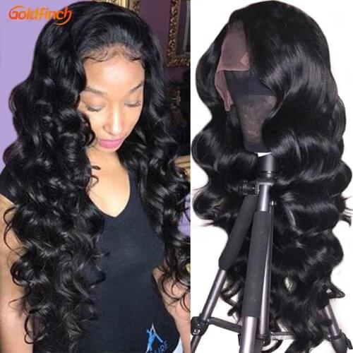 30 Inches Loose Body Wave Wig Lace Closure Wig 4x4 Loose BodyWave Wig Loose Body Wave Frontal Wig Human Hair 180 200 250 Density