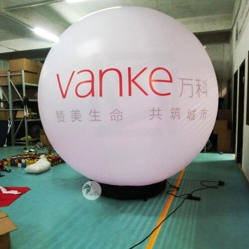 Mall Opening Promotion LED Inflatable Advertising Balloon
