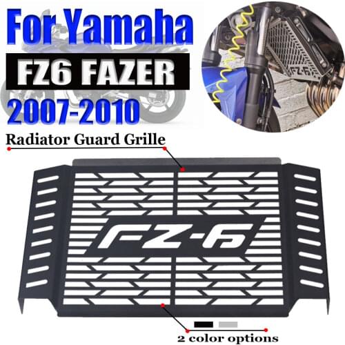 Motorcycle Accessories Radiator Guard Grille Protector Grill Protection Cover For Yamaha FZ6 FZ 6 FAZER 2007 2008 2009 2010