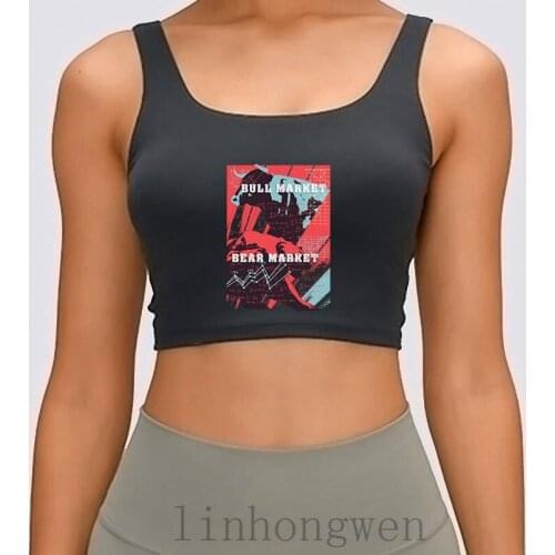 Stock Exchange Women Tank Top Family Create New Fashion Spring Autumn Crew Neck Cute Homme Crop Top