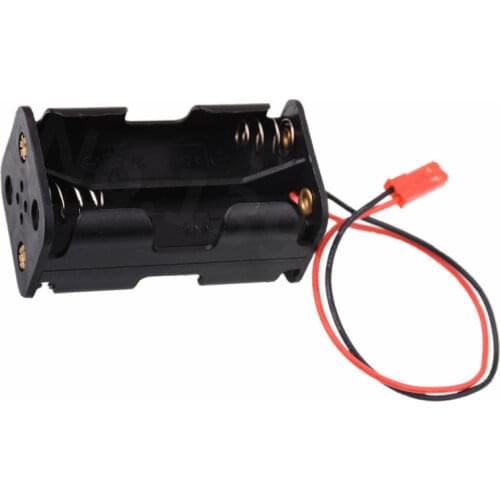 1Pcs 02070 HSP Battery Compartment AA Box Case Holder For 4WD RC 1/8 1/10 Scale Models Remote Control RC Car Spare Parts