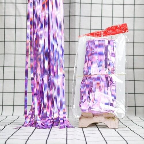 1m*2m Glitter Metallic Foil Rain Curtain For Photo Booth Door Deco Wedding Party Backdrops Birthday Party Anniversary Deco
