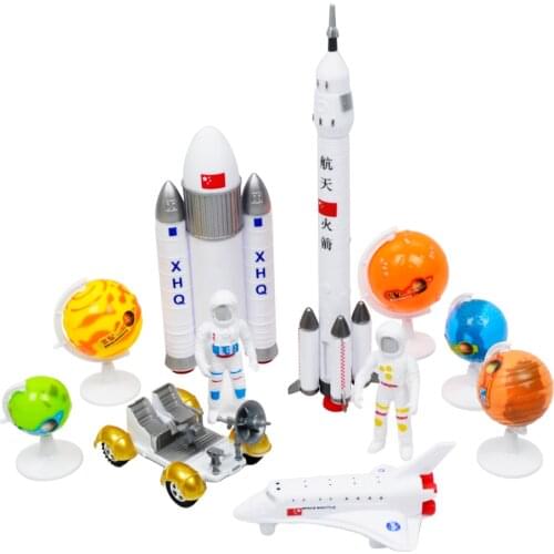 1pc Space Exploration Toy Suit Rocket Planet Model Kids Educational Toys