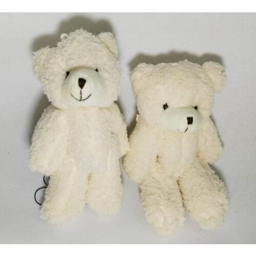 1pc 13/15CM Kawaii Teddy Bear Plush Toy Cute Stuffed Soft Animal Bear Dolls for Kids Baby Children Birthday Gift Valentine Gift