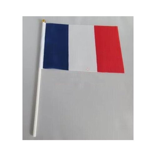 14 * 21 cm France hand signal waving flag small banner flags