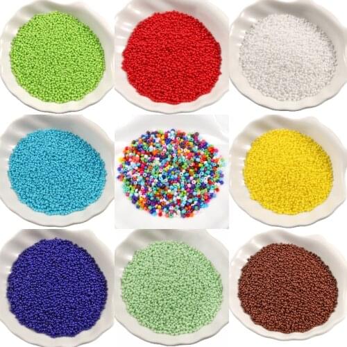 2000pcs/lot 2mm Czech Glass Seed Bead Charms Miyuki Round Loose Spacer Beads for Needlework Jewelry Making Diy Bracelet Earrings