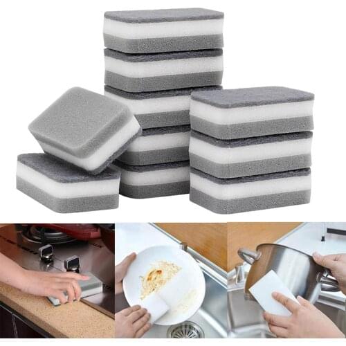 5/10PC Magic Sponge Eraser Cleaning Melamine Multi-functional Foam Cleaner Multi-functional Furniture Kitchen Cleaning Sponge