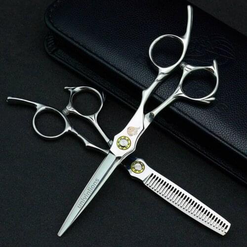 6" Bearing Screw Razor Barber Hair Scissors Japan Hairdressing Scissors for Cut Hair Shears Hair Dressing Scissors High Quality