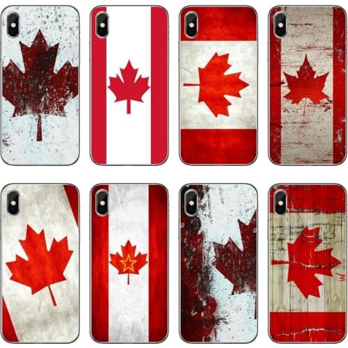 Canadian flag Accessories Phone Case For Samsung Galaxy M30 J8 J7 J5 Pro J6 J4 Prime A6 A8 A9 Plus J3 2018 2017
