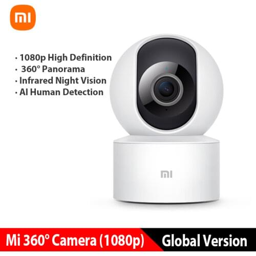 Global Version Mi 360° Camera IP 1080p CCTV Security WiFi Wireless Surveillance Night Vision Baby Monitor Pet Smart Home Videcam